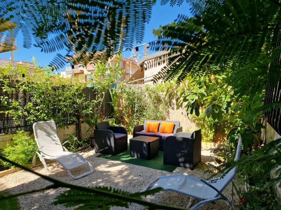 Oscar'S Chillout House By The Beach Santa Pola Exteriör bild